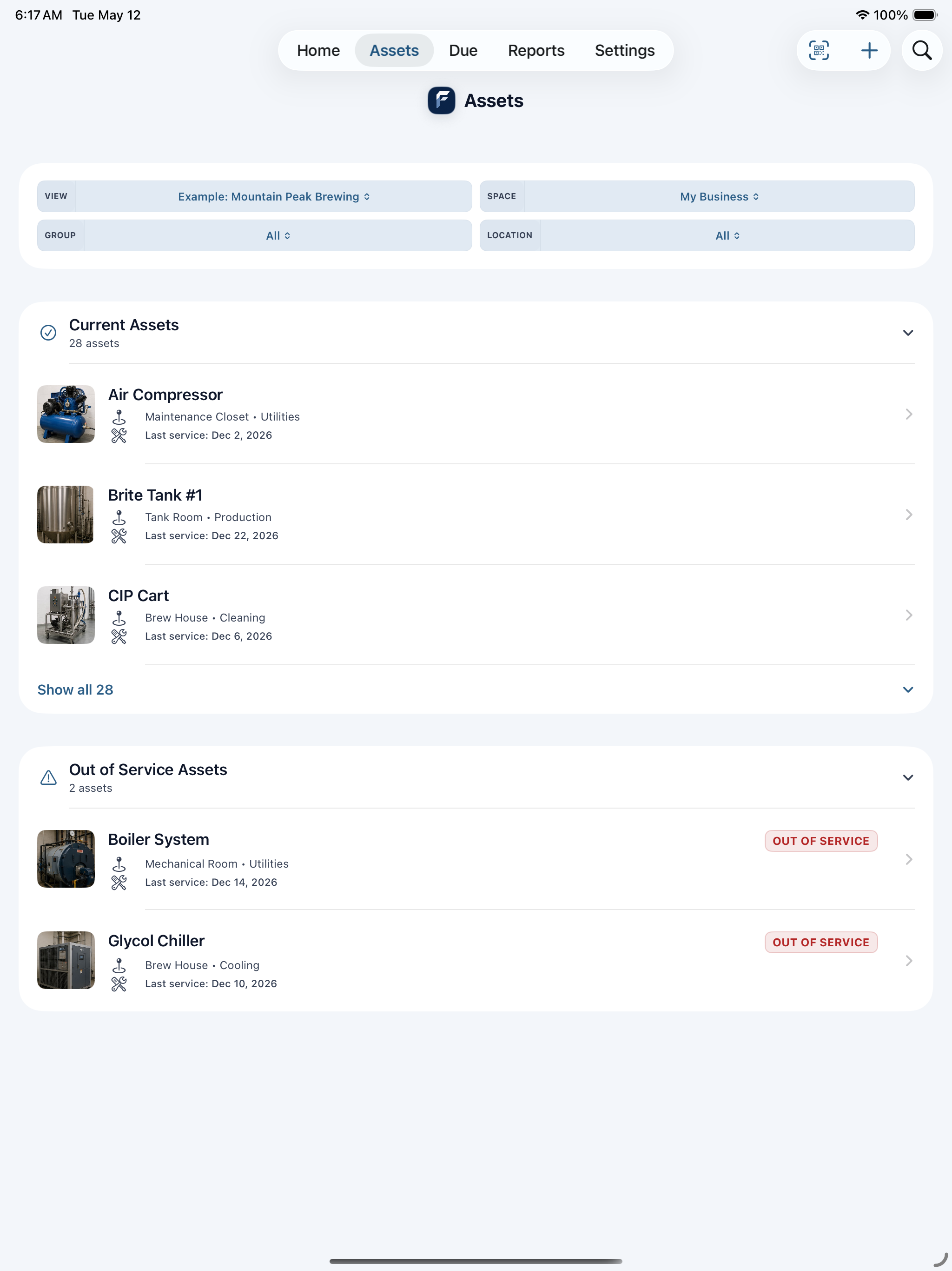 FixLog business assets